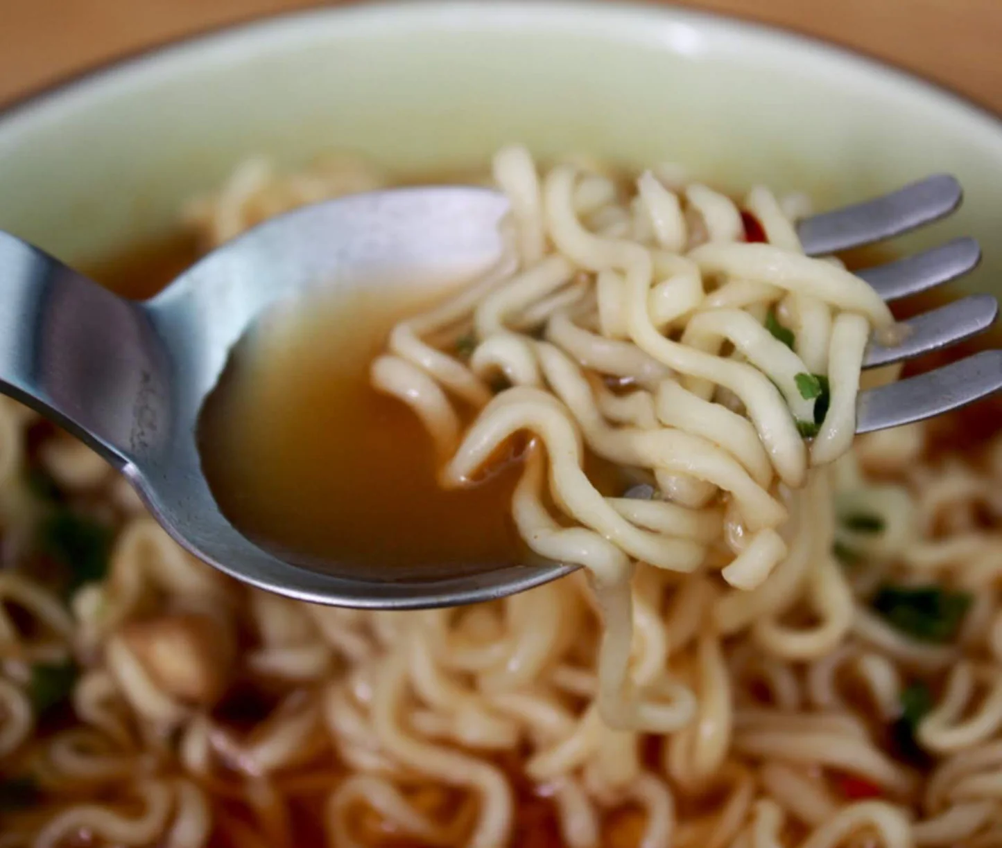 Trading in the spoon for a spork